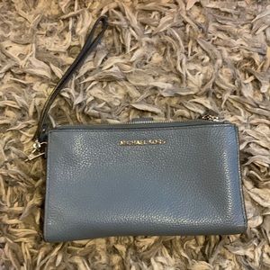 Michael Kors leather smartphone wristlet